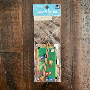 JOLEE’S BY YOU Billiard Pool Table scrapbooking RARE NWT